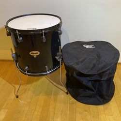Ddrum 15” Floor Tom Drum Diablo Series With Soft Storage Travel Bag. All In Good Condition $70 Cash In  Upland 91784