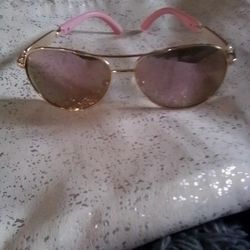 Aviator Pink Guess Sunglases