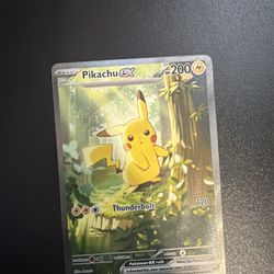 (English) Pikachu Ex SIR 276/216 Ascended Heroes POKEMON TCG Near Mint