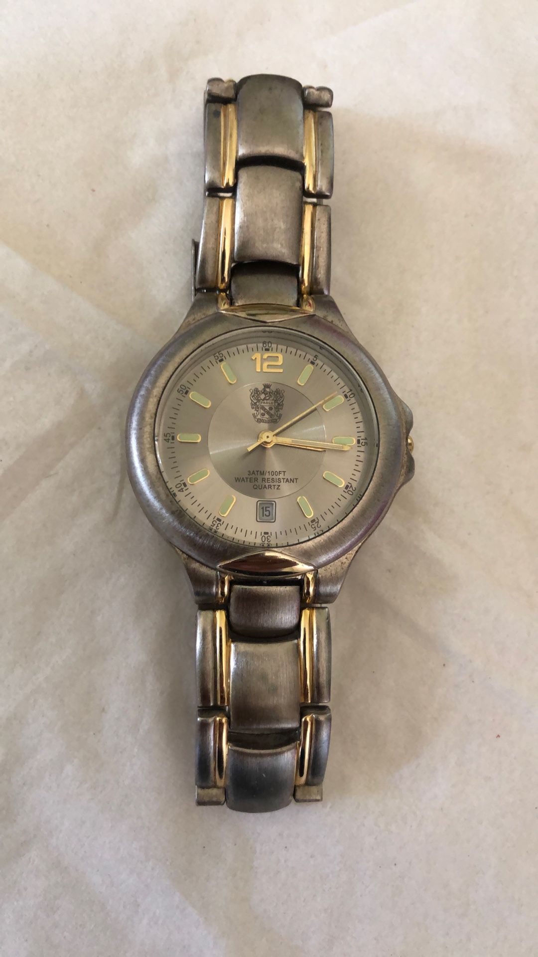 Original Paolo Gucci Day Quartz Working Perfect