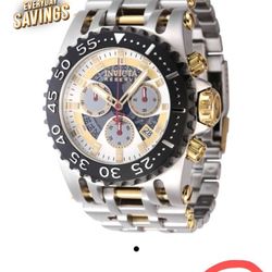 Invicta Reserve Chaos Swiss Ronda Z60 Caliber Men's Watch - 50mm, Gold