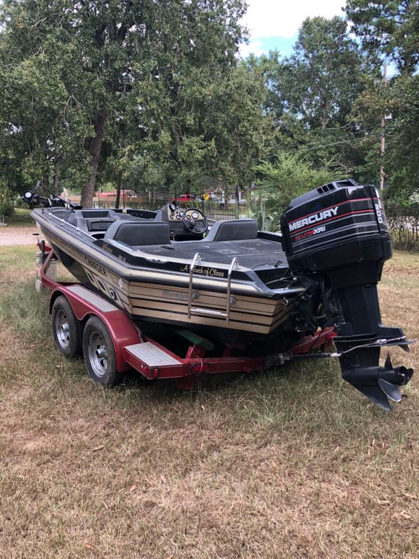 bass boat for sale in roman forest, tx - offerup