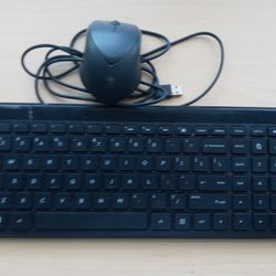 HP Keyboard And Wireless Mouse