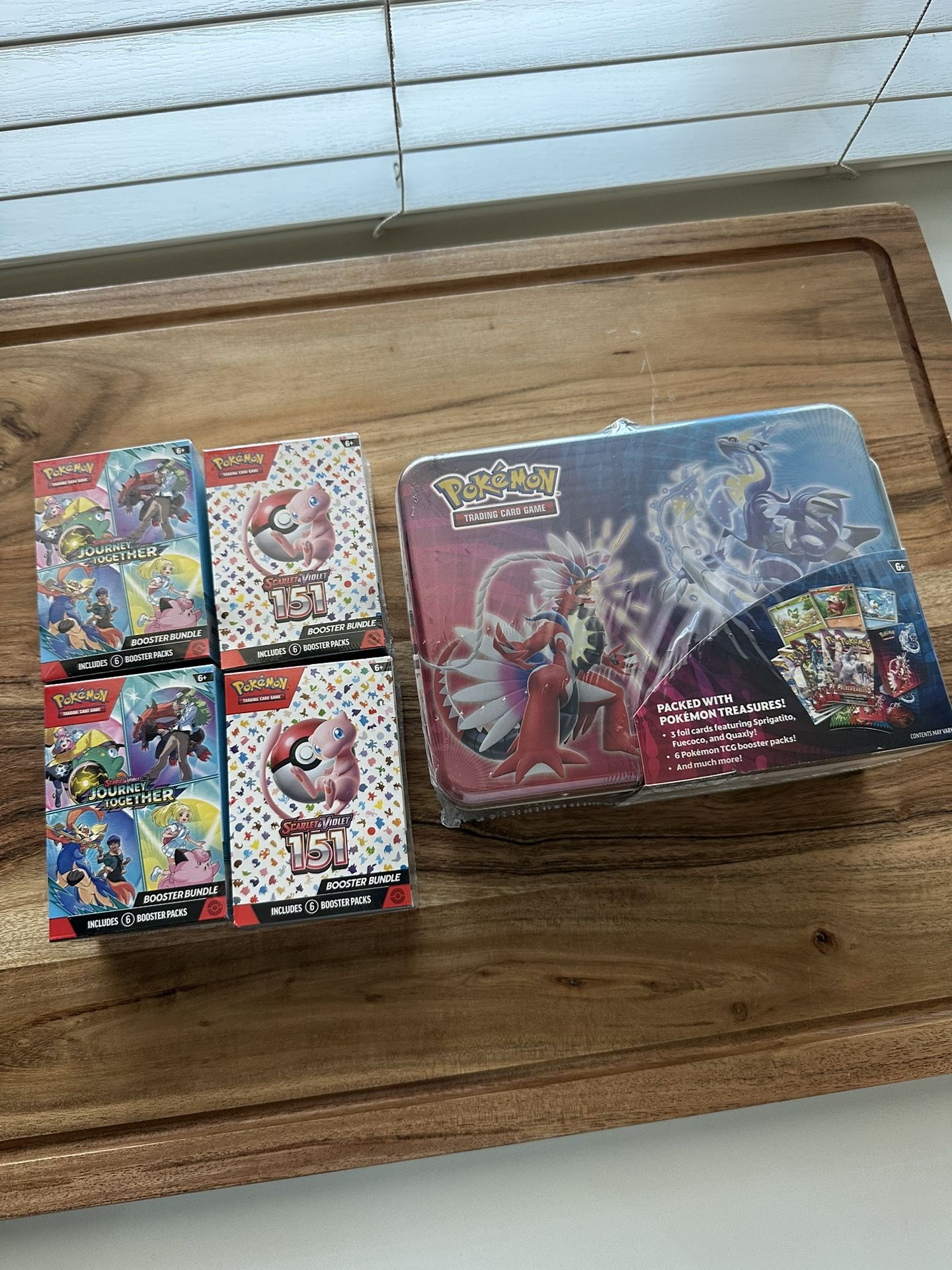 151 Booster Bundles & Journey Together Booster Bundles