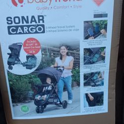 Baby trend  Sonar Cargo  With Infant Car  Seat