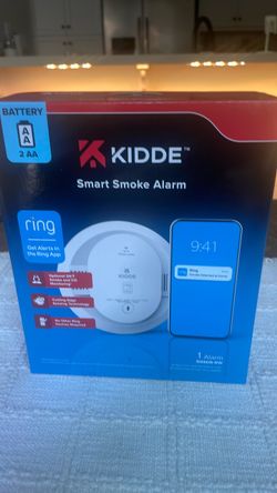 NEW Kidde WiFi smoke alarm