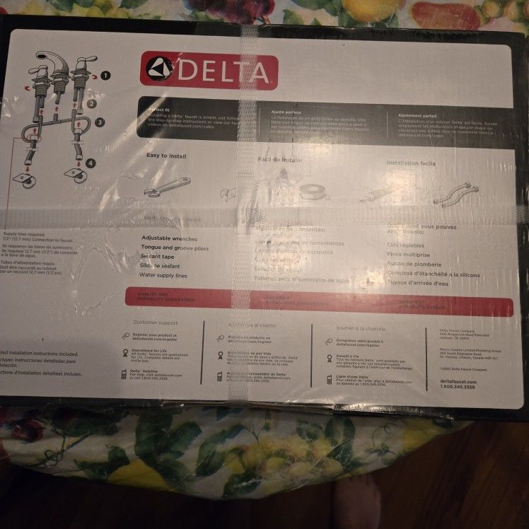 Delta Faryn Faucet Set