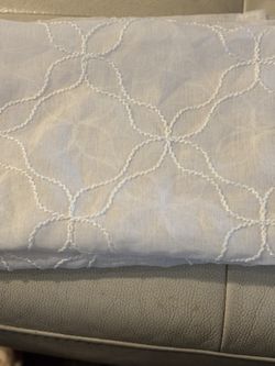 Pair of short window curtains