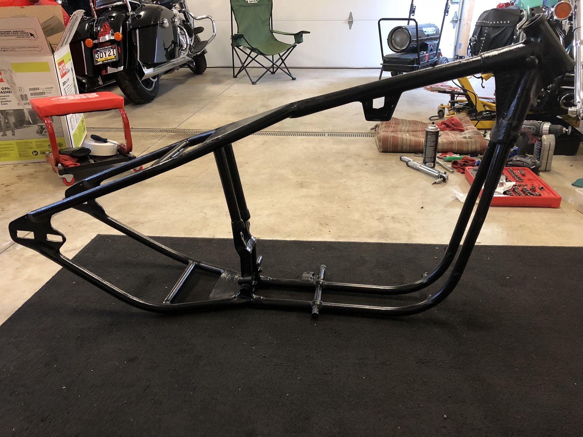 Harley Sportster Ironhead Hardtail Frame