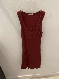Burgundy Summer Dress
