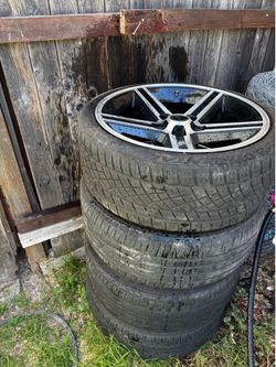 Continental tire and rim 5 lug