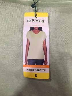 Orvis V-neck Tunic NWT S
