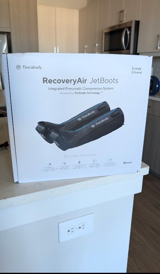 Therabody RecoveryAir JetBoots (Large) – BRAND NEW IN BOX