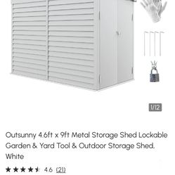 Outsunny Outdoor Shed
