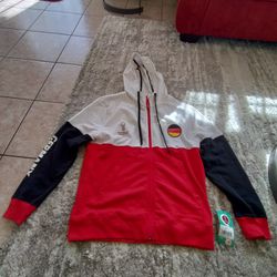 Tools. Fifa World Cup Germany Hoodie & Zipper Jacket Size L New! never Been Use 
