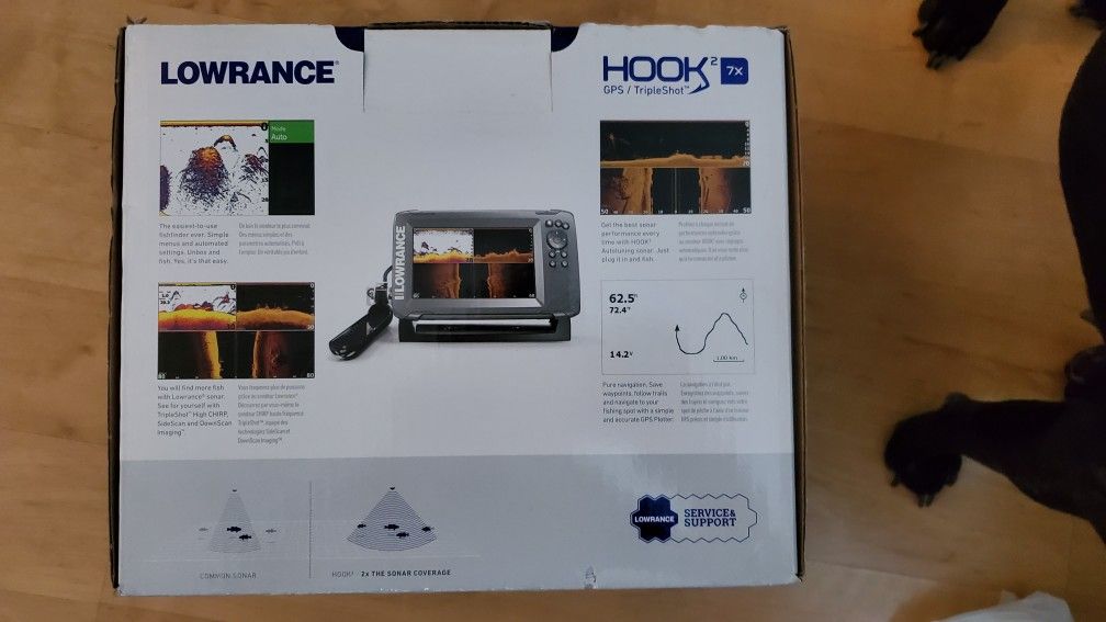 Lowrance Hook 2 7x Fish Finder for Sale in Virginia Beach, VA OfferUp