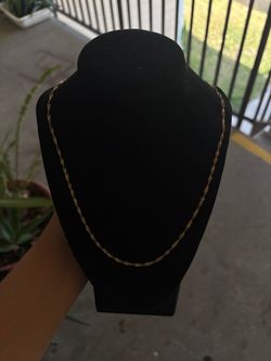 Solid 14kt gold chain