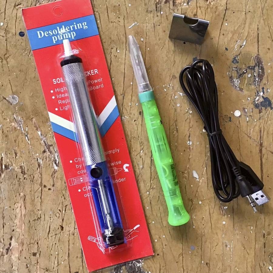 USB Soldering iron and Desoldering tool