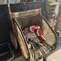 Two Seater Stroller/Bike Trailer