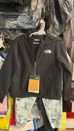 NEW Kids Northface Fleece w hood sizes 3,4,5