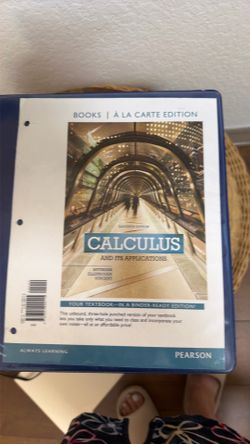 Calculus book