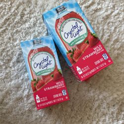 Crystal Light Wild Strawberry Drink Mix ( Pack Of 3) New