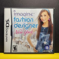 NINTENDO DS FASHION DESIGNER NEW YORK 