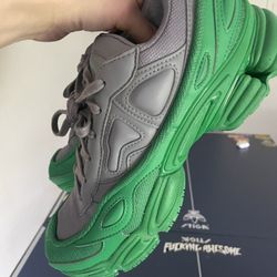 Raf Simons Adidas Ozweego Green Grey 