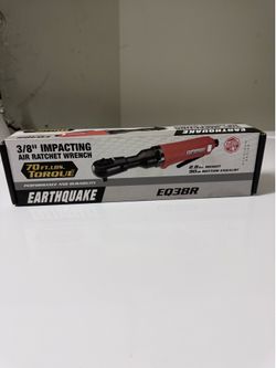 Earthquake EQ38R 3/8” Impacting Air Ratchet Wrench