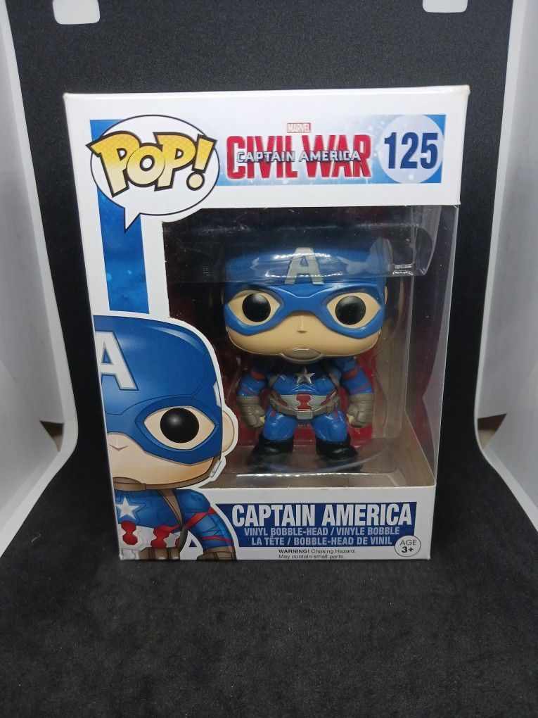 Funko POP Marvel: Captain America 3: Civil War Action Figure - Captain America