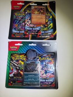 Pokemon  tcg (3 Pack Blisters )