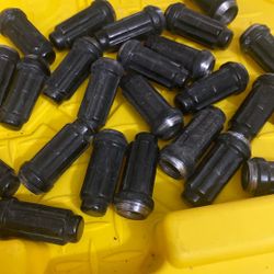 24 K6TS-14150BGR 24 Gorilla 14mm x 1.5 Spline Black Lug Nut Wheel Lock