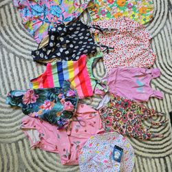 Toddler Baby Girl 4T Swimsuits One-piece Bathing Suit Swimwear