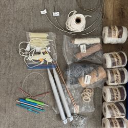 Macrame. Knitting. Crochet Random Assortment 