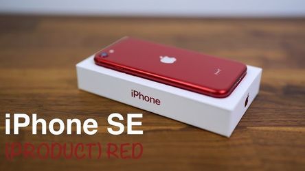 Unlocked Apple iPhone SE 64GB 5G Product Red