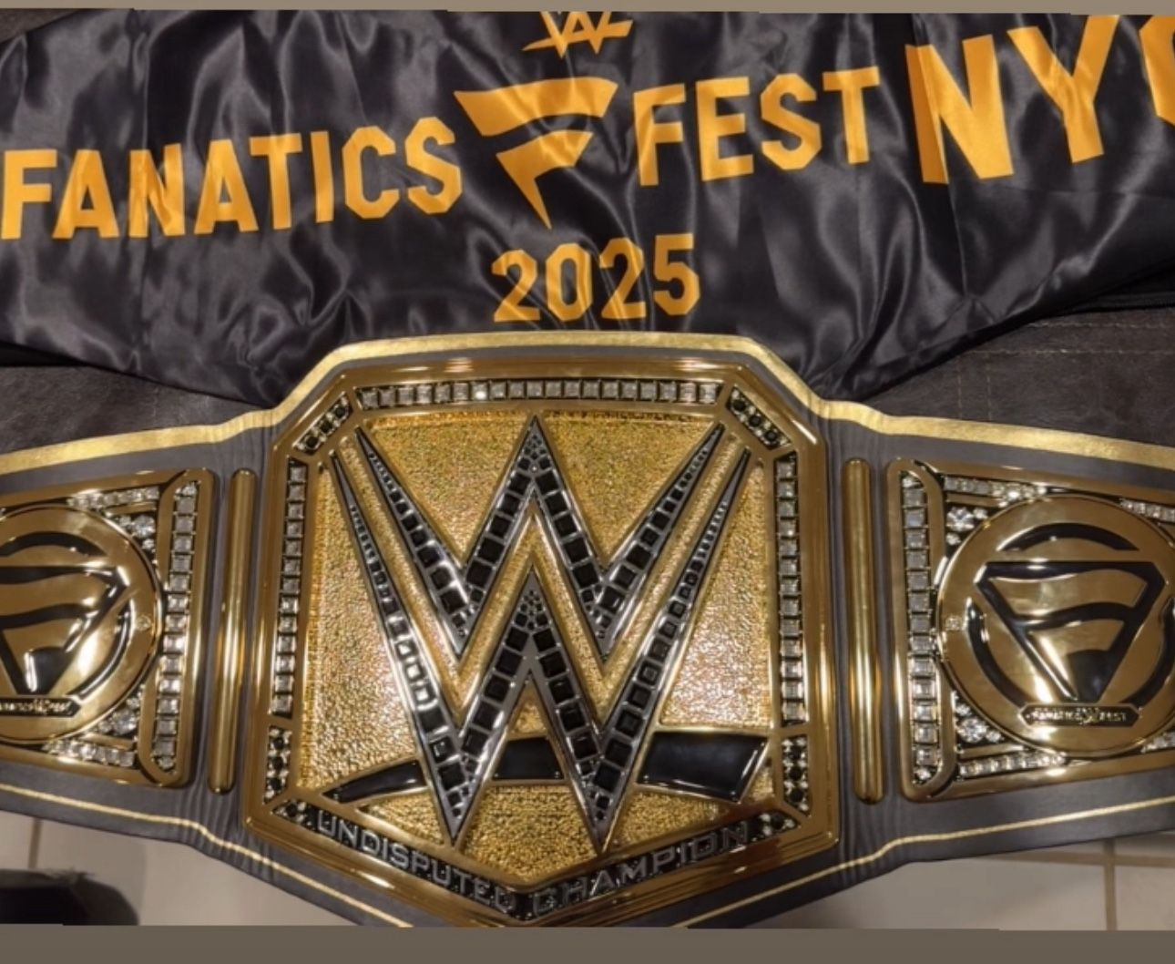 Fanatics Fest 2025 WWE Undisputed Champion Belts Brand New