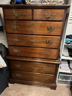 6 Drawers Wooden Chest