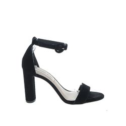 ANTONIO MELANI Black Suede Heels