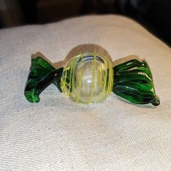 MCM Handblown Murano Glass Paper Weight Candy
