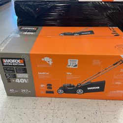 WORX Nitro Edition Lawn Mower