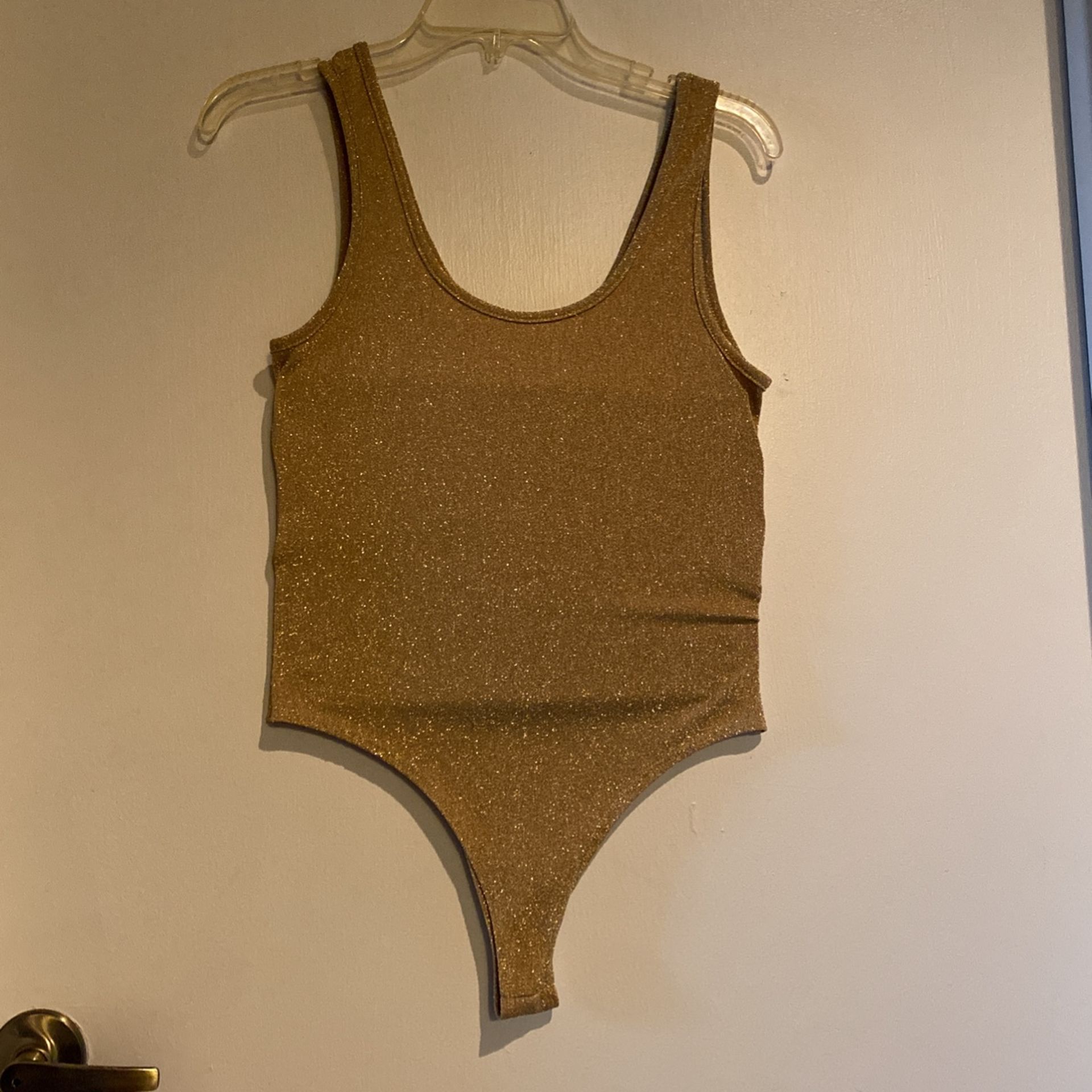 Glittery Tanktop Bodysuit