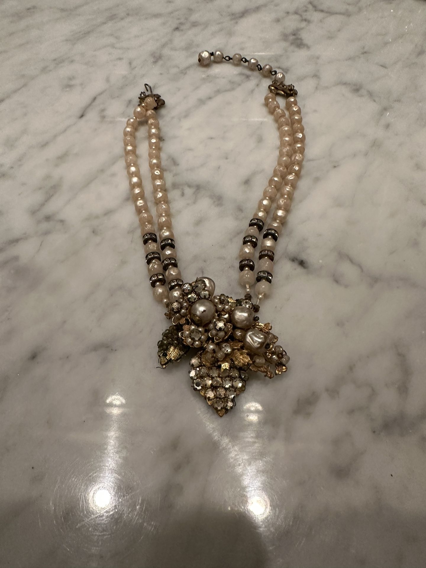 Antique Costume Choker Necklace