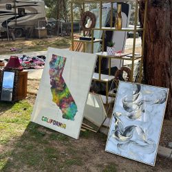 Gold And Marble Shelves