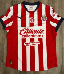 Puma Chivas Guadalajara Authentic Pro 24-25 Home Soccer Jersey Large Futbol
