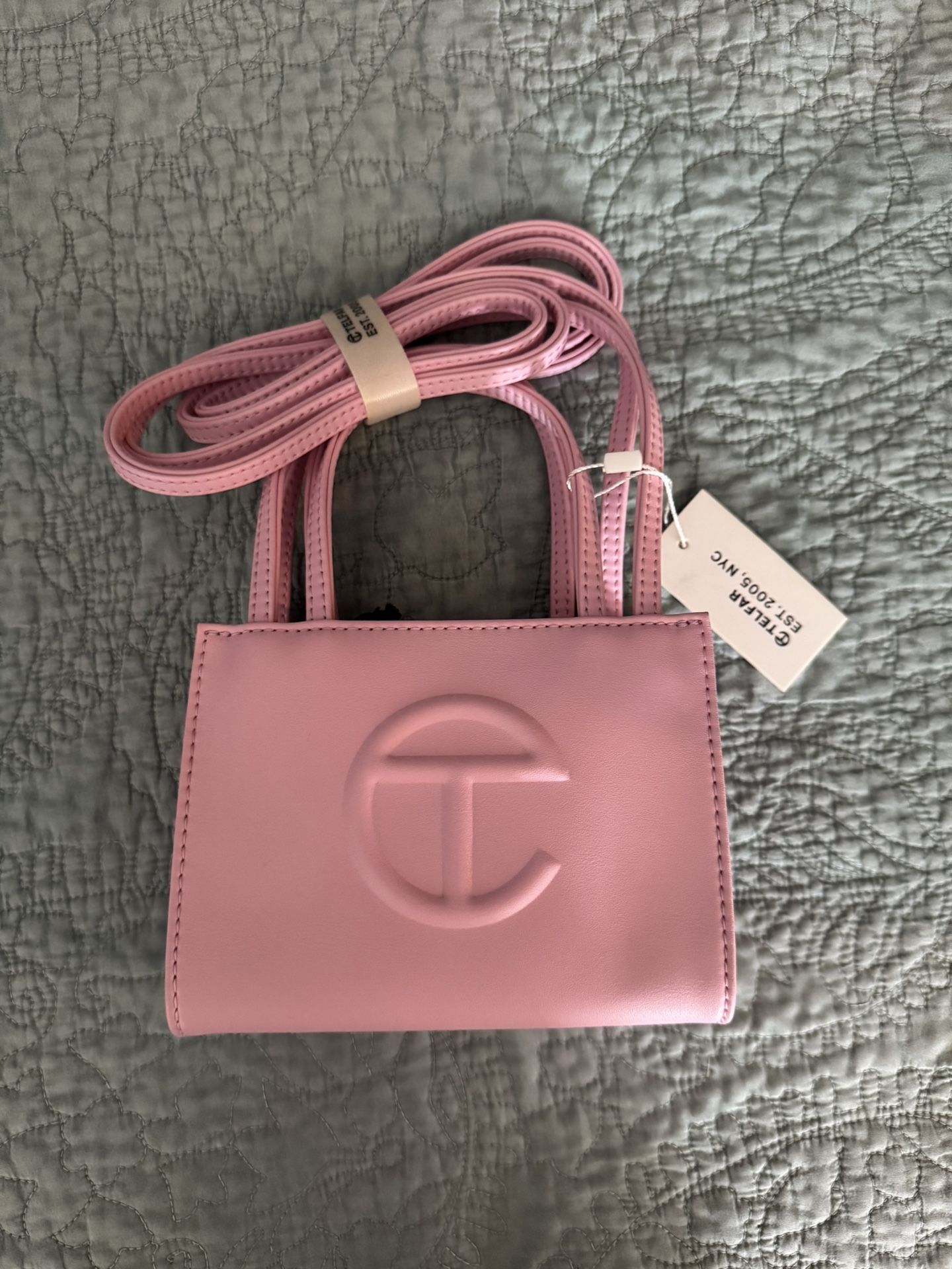Mini Telfar Bag Bubblegum Pink