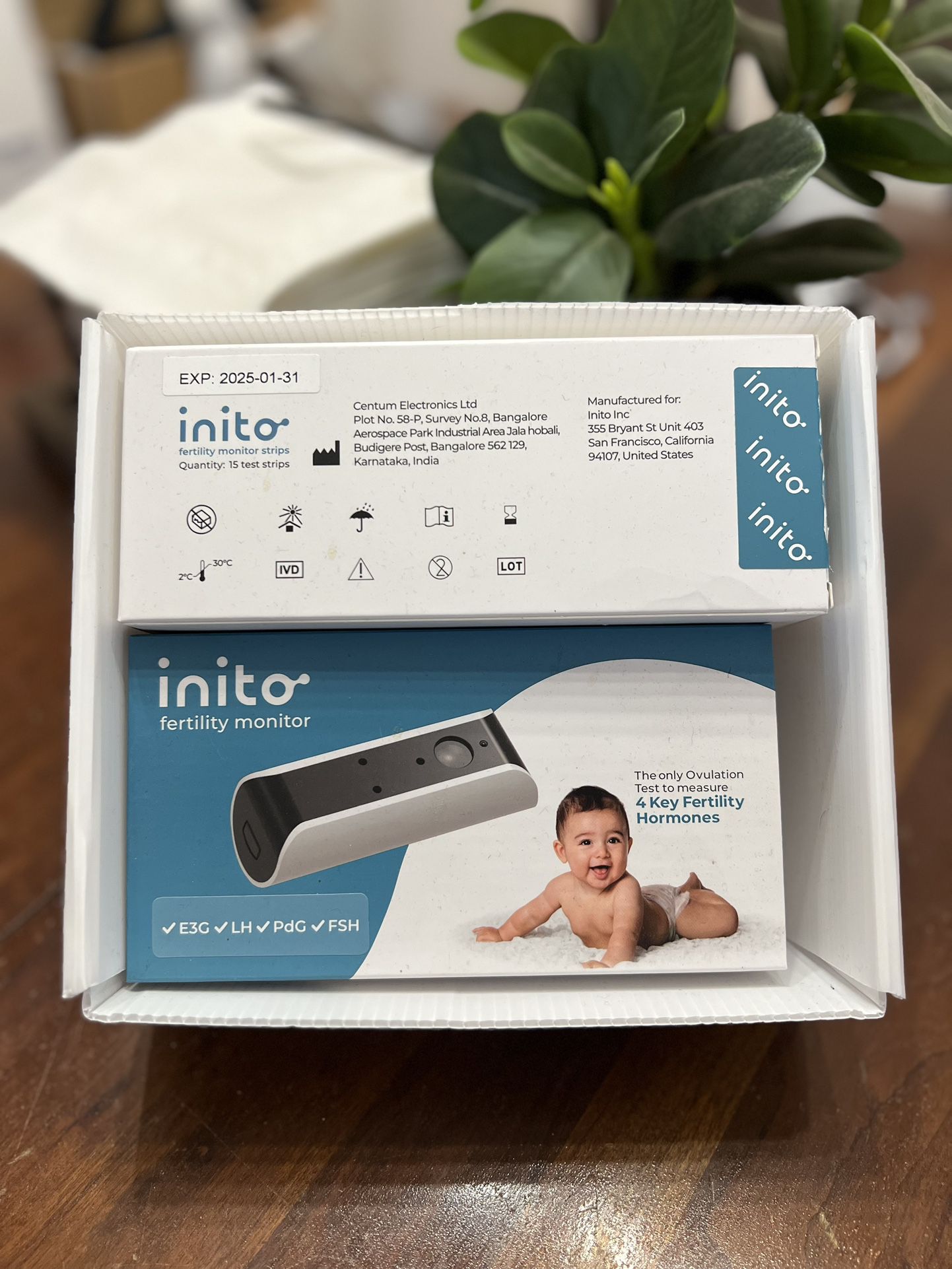 Inito Monitor & 15 Test Strips