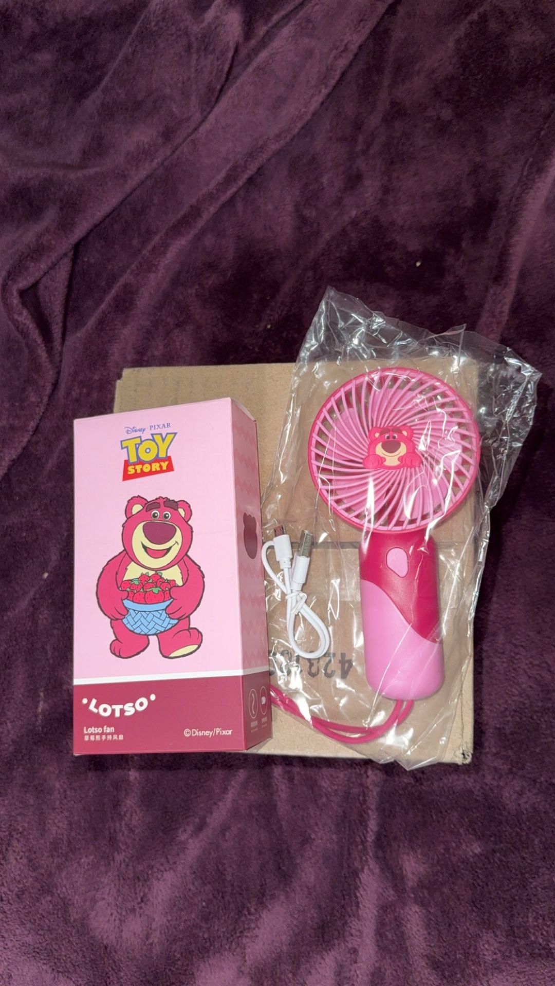 Mini Rechargeable Disney Fan