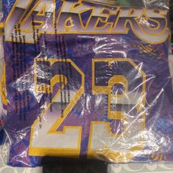 LEBRON MVP ROOKIE OF THE YEAR  LAKERS JERSEY 