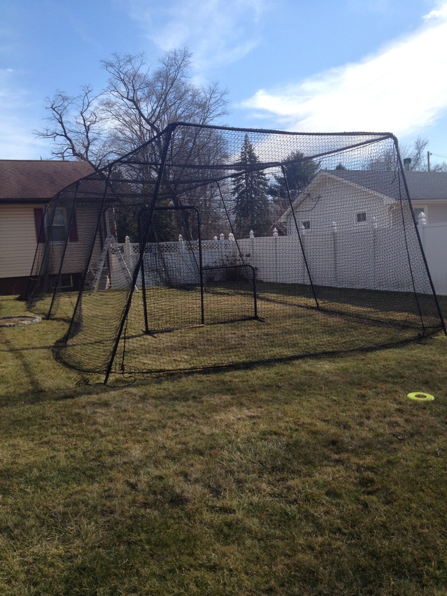 Batting Cage, Trapezoid Freestanding 55’