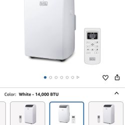 Black & Decker 14,000 BTU Portable Air Conditioner
